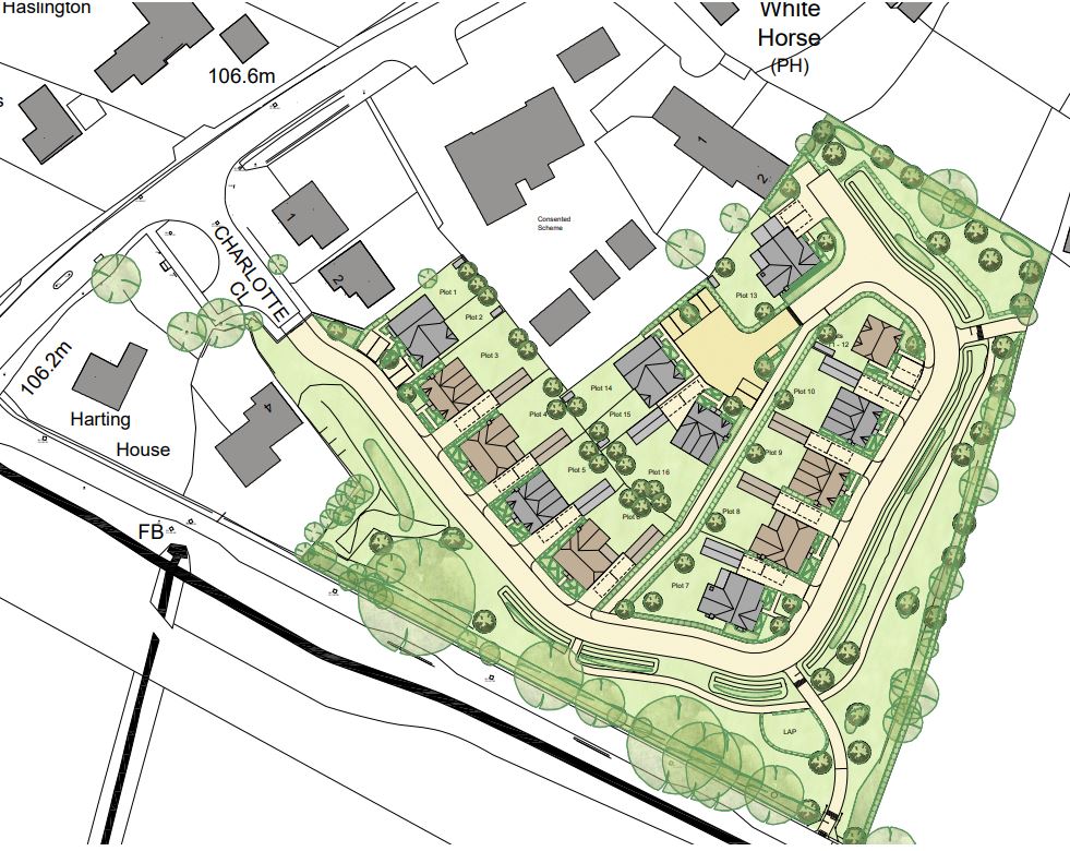 Hermitage site layout